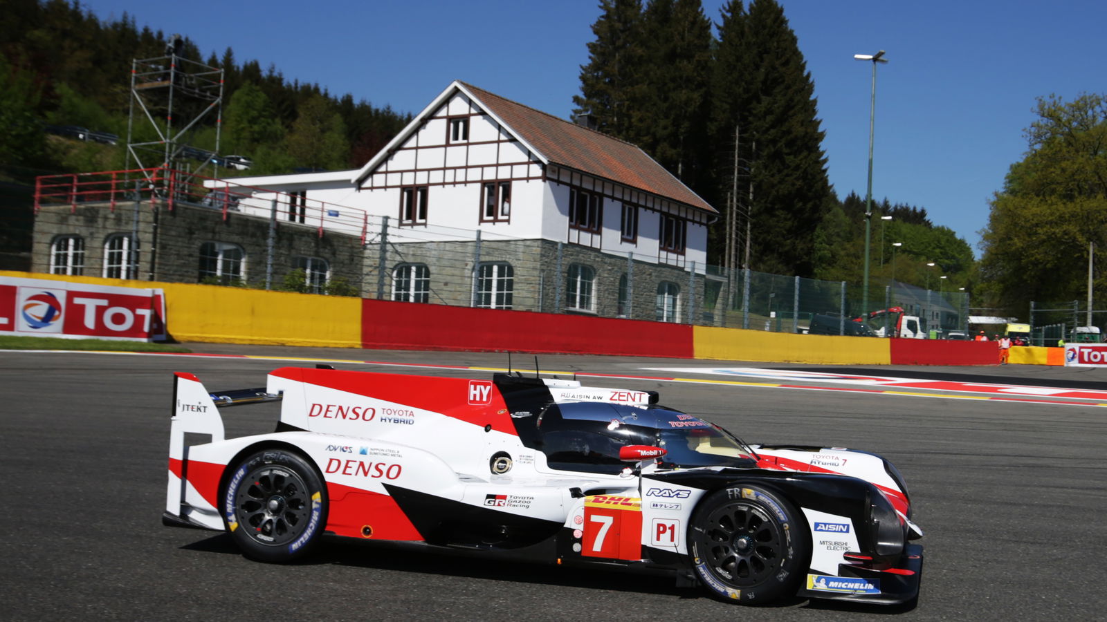 Toyota locks out Spa WEC front row, Alonso P2